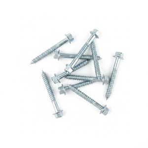 Direct Factory Supply: High Quality Class 4 Zinc Plated Hex Head Wood Construction <b>Screws</b> - Product Image 1