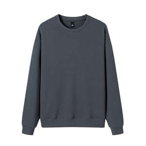 Sweat-shirt à col rond à manches longues personnalisé de haute qualité, style décontracté, streetwear, sweat-shirt oversize uni pour homme - Product Image 3