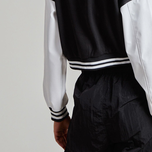 Fashion Women's Varsity Jacket Custom Embroidered Letterman Baseball Jacket Streetwear OEM Wholesale Manufacturer Supplier - Product Image 3