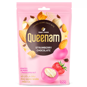 Chocolate Drageado Puro al por Mayor, Dulces a Granel, OEM/ODM, HALAL, Fruta Saborizada, Almendras y Nueces de Macadamia Recubiertas de Fresa, 150G, Buen Precio, Proveedor - Product Image 1