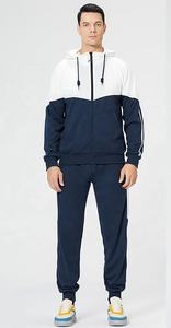 Pantalon de survêtement à capuche de grande taille pour hommes de marque personnalisée ensembles de survêtement 2 pièces respirant à séchage rapide tenues de jogging d'entraînement pour l'hiver - Product Image 4