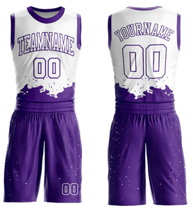 Ensemble de maillots de basket-ball personnalisés pour hommes avec un motif d'éclair vert et un numéro de nom personnalisé - Product Image 3