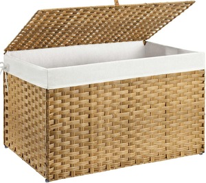 Industrial Metal <b>Storage</b> <b>Basket</b> with Wheels Round Design for Bathroom Organization Portable Iron <b>Wire</b> <b>Basket</b> - Product Image 1