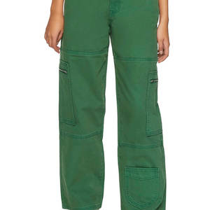 Pantalones Cargo Funcionales para Mujer, Cómodos, para Aventura, con Corte Holgado y Bolsillos Utilitarios, para Trabajo o Viaje, Servicio OEM - Product Image 4