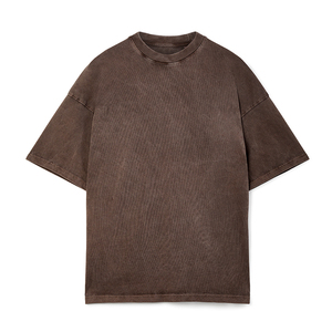 เสื้อยืดโอเวอร์ไซส์ลายกราฟิกสไตล์วินเทจสำหรับผู้ชายและผู้หญิง ผ้าถักเนื้อนุ่ม 100% ผ้าฝ้าย ทรงหลวม พิมพ์ลาย - Product Image 3