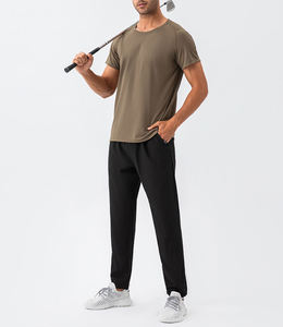 New Arrivals Men's <b>Training</b> Pants & <b>Trousers</b> Side Strips With Pockets Drawstring Leisure Regular Fit Cargo Pants Men Wholesale - Product Image 4