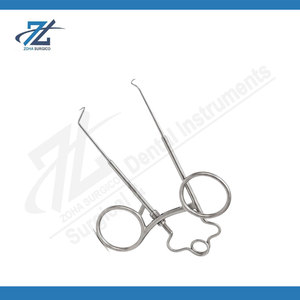 Retractor de Tejido Cutáneo con Resorte Autorretenible, Instrumento Quirúrgico de Acero Inoxidable de Alta Calidad, Ajustable con Trinquete - Product Image 4