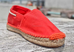 Espadrilles de couleur personnalisées de style simple, respectueuses de l'environnement, de qualité supérieure, chaussures en toile, chaussures en jutes du Bangladesh - Product Image 3