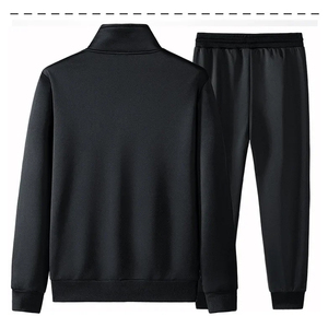 Chándal Deportivo Casual para Hombre, Color Amarillo con Bloques de Color, con Capucha y Cremallera Completa, con Bolsillos Laterales, Ropa de Invierno, 100% Algodón - Product Image 4