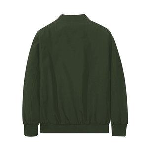 Bomber Jacket High Quality Front Zipper Long Sleeve 100% Polyester Winter Jacket Casual Style Breathable Bomber Jacket For Men's - Product Image 2