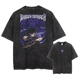 T-shirt décontracté pour homme avec motif graphique, coton premium, manches courtes, col rond, coupe décontractée, léger, respirant, streetwear tendance - Product Image 4