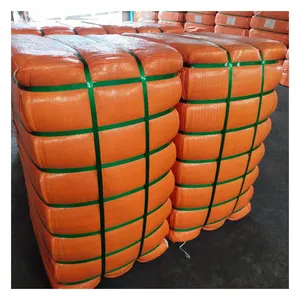 Pemasok Nigeria limbah 7D * 32mm kain poliester lapisan HCS mengisi bantal 15D * 64mm serat staples poliester daur ulang untuk tempat tidur
