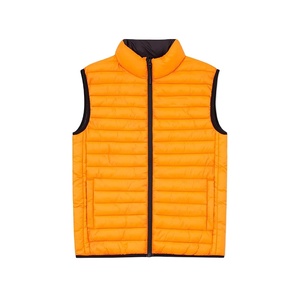 เสื้อกั๊กผู้ชายแบบเบา ทอ กันน้ำ สวมใส่สบายสำหรับฤดูหนาว ให้ความอบอุ่น แบบสั่งทำได้ ใส่ได้ทั้งชายและหญิง เหมาะสำหรับกิจกรรมกลางแจ้ง มีกระเป๋า ไม่มีแขน ซิป เหมาะสำหรับกอล์ฟ - Product Image 3