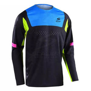 Traje de Seguridad para Motocross con Sublimación de Camuflaje Personalizado OEM, Jersey de Ciclismo de Montaña y Descenso en Poliéster - Product Image 3