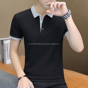 Camiseta Polo con Diseño de Logotipo Personalizado OEM, Nueva Camiseta Informal de Manga Corta para Parejas, Camiseta Holgada con Solapa para Hombre - Product Image 1