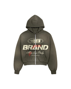 Vêtements de sport sur mesure de qualité supérieure pour la vente en gros, fabriqués en coton 100% French Terry, comprenant un sweat à capuche et un pantalon de jogging. - Product Image 3