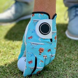 Gants de golf d'hiver personnalisés Hardihood International XXL pour droitiers, en cuir Cabretta respirant et écologique, longueur poignet, pour le sport - Product Image 2