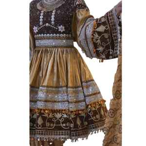 VESTIDOS AFGANOS DE ALTA CALIDAD PARA MUJER, IDEALES PARA BODAS Y FIESTAS, VESTIDO AFGANO KUCHI PARA MUJER - Product Image 1