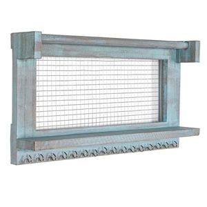 Barra de Joyería Desmontable con 16 Ganchos, Soporte de Pared para Organizar Aretes, Collares y Sujetadores - Product Image 5