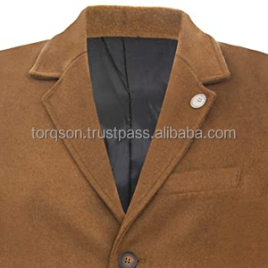 Abrigo de Lana para Hombre, Hecho a Medida, Abrigo de Invierno, Colores, Tallas y Opciones de Ajuste Personalizadas para Fabricación de Ropa al por Mayor - Product Image 3
