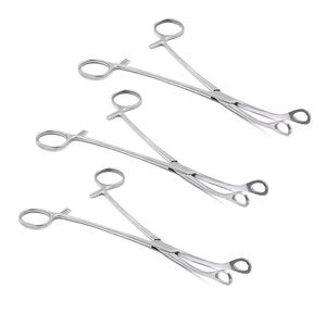 Pince à éponges chirurgicales en acier inoxydable, pince annulaire, pince à pansements médicale autoclavable par QASIDEN INSTRUMENTS - Product Image 6