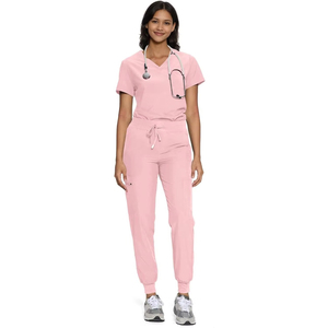 Tenue de Travail Unisexe en Tricot pour Soins de Santé, Uniforme Médical, Infirmier, Hôpital, Clinique, Professionnel, Respirant et Confortable - Product Image 2