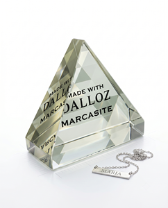 Premium Clear <b>Acrylic</b> Triangle Display Case, Solid Lucite Pyramid Stand with Custom Silk Screen Logo, Modern Retail Jewelry - Product Image 1