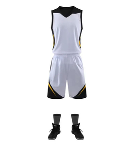 Maillots de basket-ball personnalisés hommes n ° 6 23 votre nom préféré numéro motif Logo brodé saut tir formation rétro hauts - Product Image 1