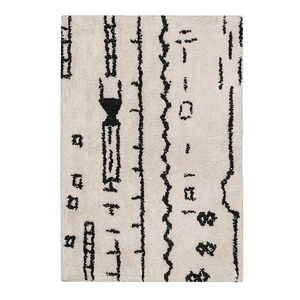 Newest Trending Abstract Bohemian Hand Tufted Wool Acrylic Area Rug Rectangle Plush Thick Pile Living Room Decor For Bulk Supply - Product Image 1