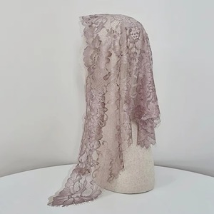 Robe en dentelle florale jacquard classique française romantique - Qualité coréenne supérieure, largeur 110 cm, cadeau pour femmes - Product Image 5