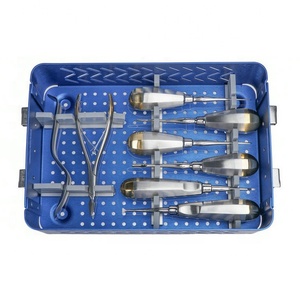Kit d'instruments dentaires Lexison à prix compétitif, équipement chirurgical vétérinaire, manuel, acier inoxydable, certifié CE - Product Image 2