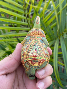 Hand Carved Hand Painted Natural Green Aventurine <b>Elephant</b> Statue Crystal Decor OEM ODM Wholesale Supplier - Product Image 6