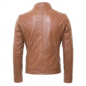 Veste en cuir pour homme au meilleur prix, de bonne qualité, respirante, imperméable, avec design personnalisé, service OEM - Product Image 2