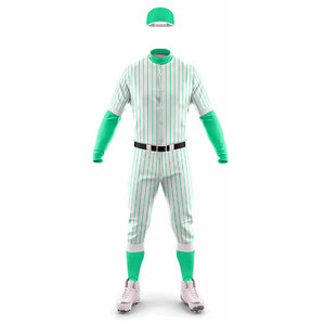 Youth and Adult Uniform Factory Wholesale Low Price Customization Striped Design All Season Softball <b>Baseball</b> Uniform Clothes - Product Image 5