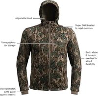 Veste de chasse au camouflage pour hommes, modèle Finisher, pour la chasse à la dinde
