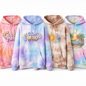Sudaderas Tie Dye para Mujer al por Mayor - Proveedor OEM Directo de Fábrica para Minoristas - Product Image 1
