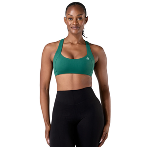 เสื้อชั้นในกีฬาแบบไร้ตะเข็บสำหรับผู้หญิง ดีไซน์มินิมอล เหมาะสำหรับโยคะ ฟิตเนส ออกกำลังกาย ยืดหยุ่น กระชับรูปร่าง ช่วยพยุงทรง  ชุดออกกำลังกาย - Product Image 1