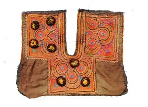 Vintage Banjara Yoke Zari Patch de travail Appliques broderie robe Design matériel patchs fabriqués à la main - Product Image 2