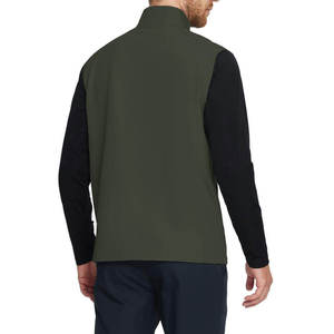 Gilet Softshell Homme Décontracté Léger Sans Manches Entièrement Zippé Coupe-Vent pour Randonnée Voyage Utilitaire avec Poche Poitrine - Product Image 4