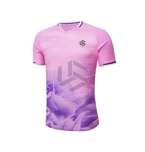 Nueva Llegada Ropa Deportiva Ropa de Fútbol 100% Poliéster Spandex Impresión por Sublimación Último Diseño Camisetas de Fútbol de Manga Corta - Product Image 1