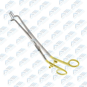 9.50 Inches Gynaecology Instruments Kogan Endocervical Speculum 24.1 Cm With Gold Offset Handle Kogan Endocervical Speculum - Product Image 6