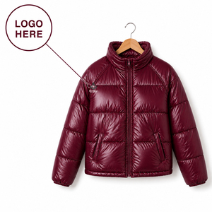 Custom Logo Heritage Masonic Regalia Unisex Bomber Puffer <b>Jacket</b> Embroidered Casual Winter Hooded Warm Lightweight Down <b>Jacket</b> - Product Image 1