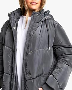 Veste matelassée sur mesure pour femme, doudoune d'hiver rembourrée pour l'extérieur - Product Image 4