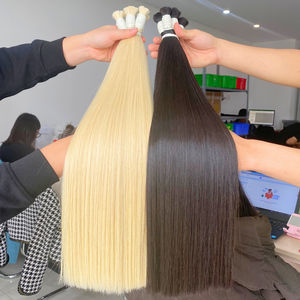 ผมต่อขนาดใหญ่จริงเวียดนาม100% ยาวเต็มสีธรรมชาติสวยขายส่ง - Product Image 1