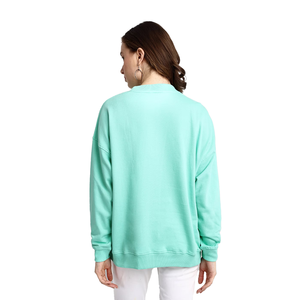 Sweat-shirt pour femme de qualité supérieure, imprimé avec des lettres, en molleton doux, col rond, pull décontracté, mode quotidienne - Product Image 2