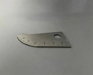 Instrumentos de Ortodoncia, Calibrador de Mordida Dental, Regla de Medición de Apertura 0-60mm, Acero Inoxidable, Autoclavable, CE ISO - Product Image 1