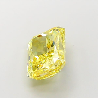 Diamante suelto exclusivo de laboratorio, color amarillo radiante intenso, 4.12 quilates, VS1, corte excelente, certificado IGI, para joyería fina.