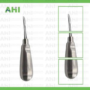 Elevador Manual Ergonómico Seldin con Mango Estándar de Acero Inoxidable, Certificado CE Clase I, Instrumento Dental de Alta Calidad - Product Image 3