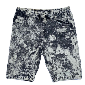 Shorts unisex con lavado ácido, logotipo personalizado, shorts deportivos de algodón para entrenamiento, ropa urbana, fabricante mayorista - Product Image 1