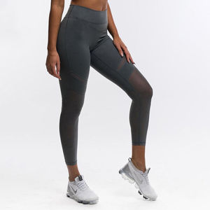 Leggings Deportivos de Cintura Alta Elástica para Mujer, Talla Grande, Secado Rápido, Transpirables, Spandex/Nailon 220g, Sin Costuras - Product Image 4